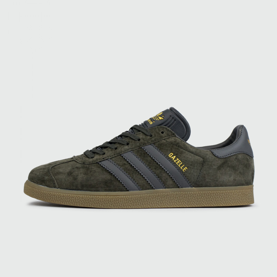 кроссовки Adidas Gazelle Dark Grey / Gum