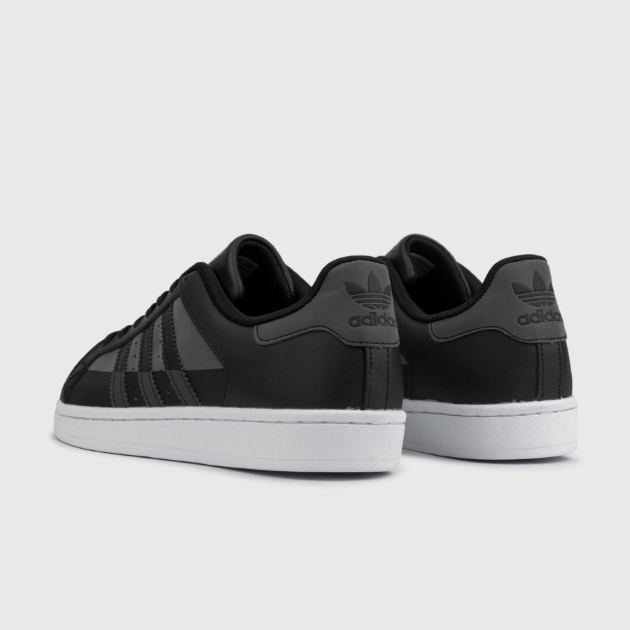 кроссовки Adidas SuperStar Wmns Black Grey / White