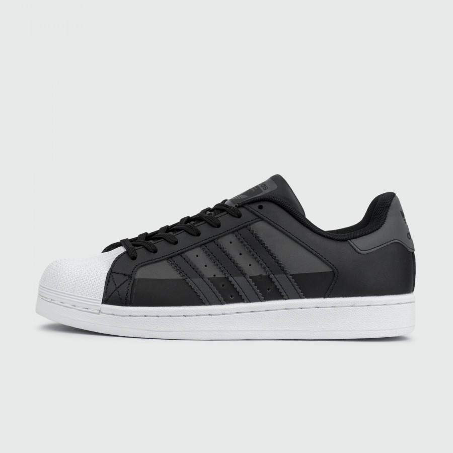 кроссовки Adidas SuperStar Wmns Black Grey / White