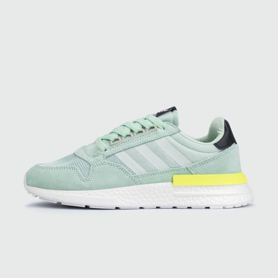 кроссовки Adidas ZX 500 Boost Mint / White