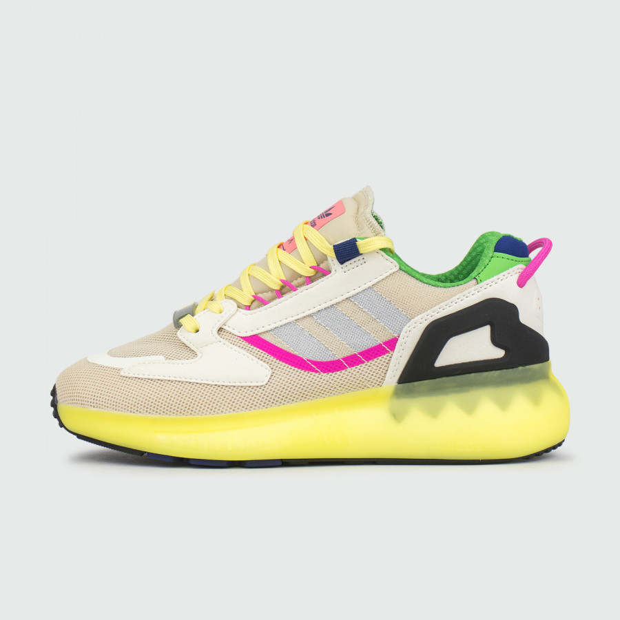 кроссовки Adidas ZX 5K Boost Wmns Yellow Mix