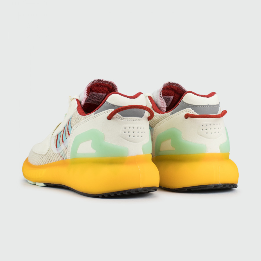 кроссовки Adidas ZX 5K Boost White / Yellow