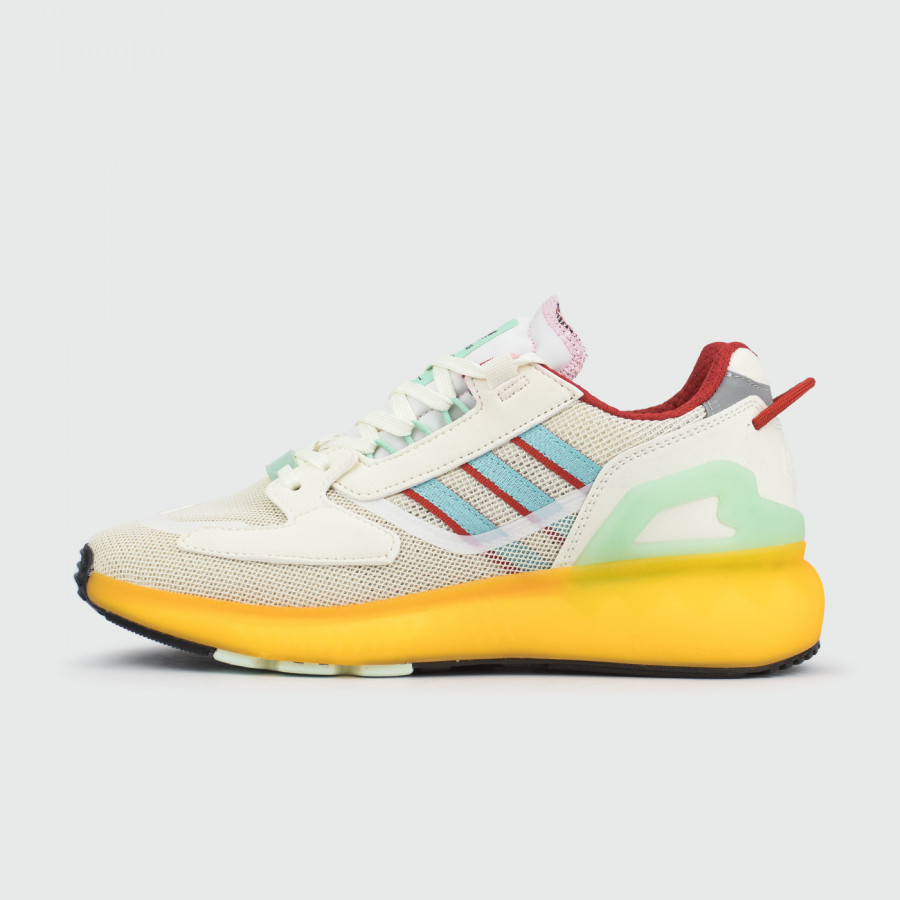 кроссовки Adidas ZX 5K Boost White / Yellow