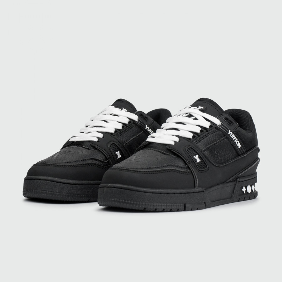 кроссовки LV Trainer Sneaker All Black