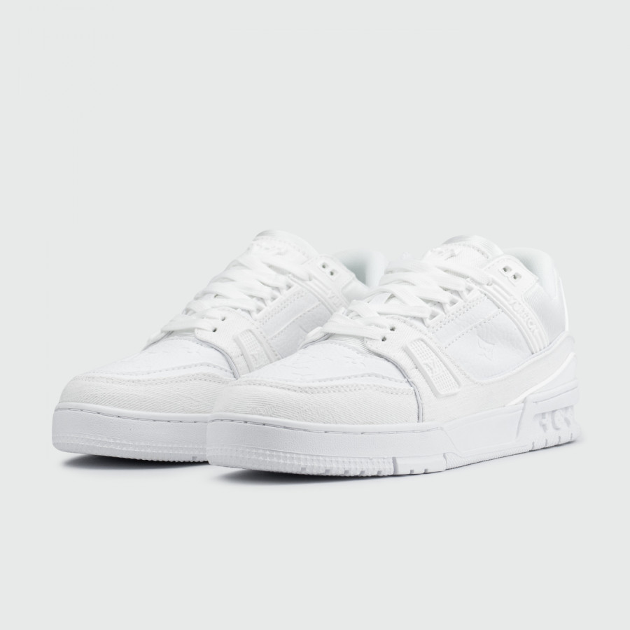 кроссовки LV Trainer Sneaker All White