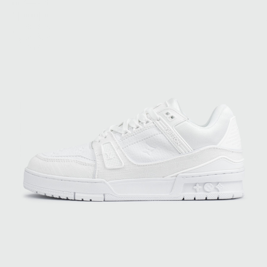 кроссовки LV Trainer Sneaker All White