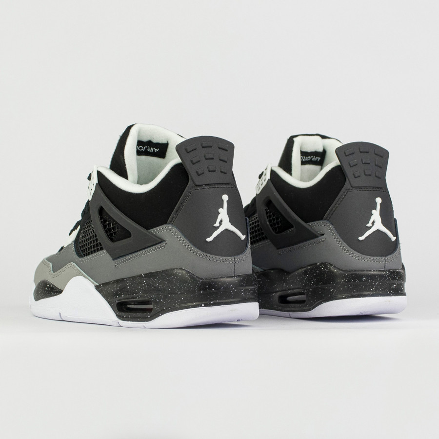 кроссовки Nike Air Jordan 4 Retro Wmns Black / Grey Qual.