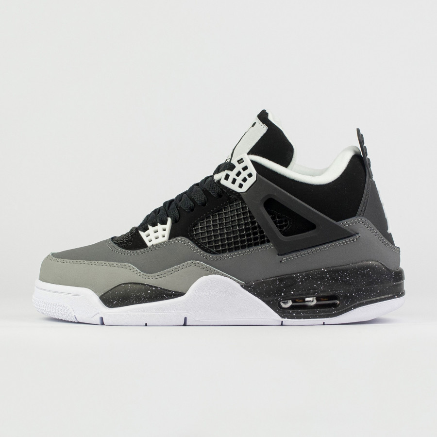 кроссовки Nike Air Jordan 4 Retro Wmns Black / Grey Qual.