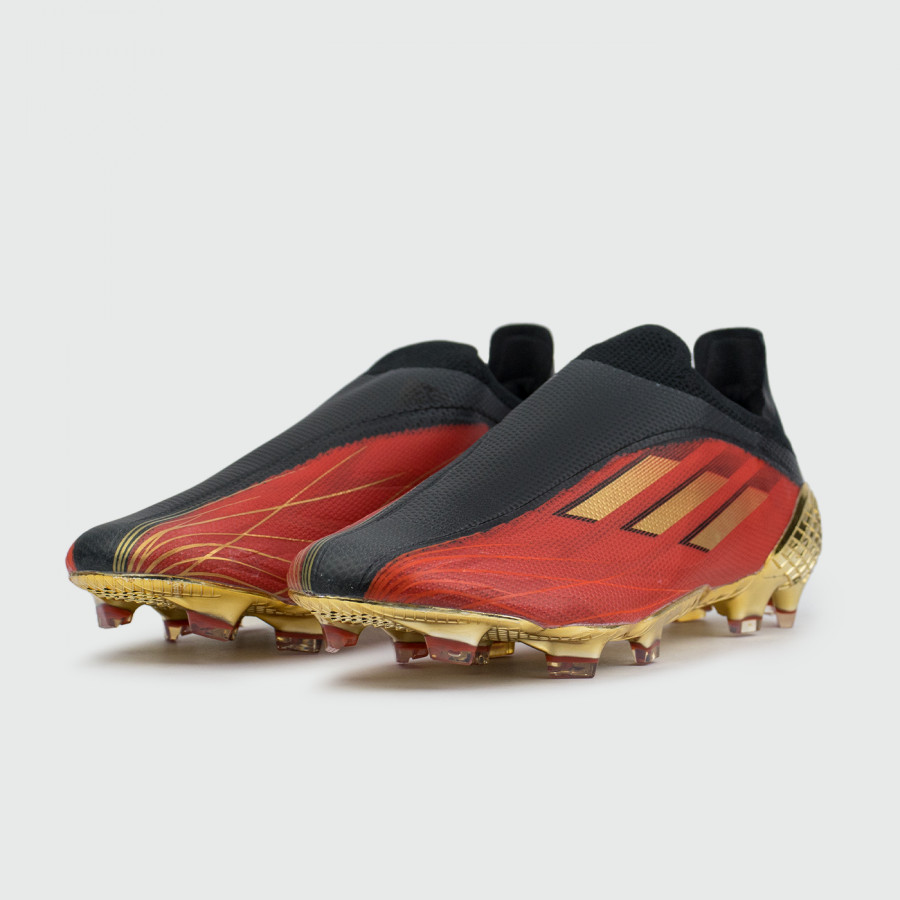 бутсы Adidas X SPEEDFLOW+ FG Red Black / Gold