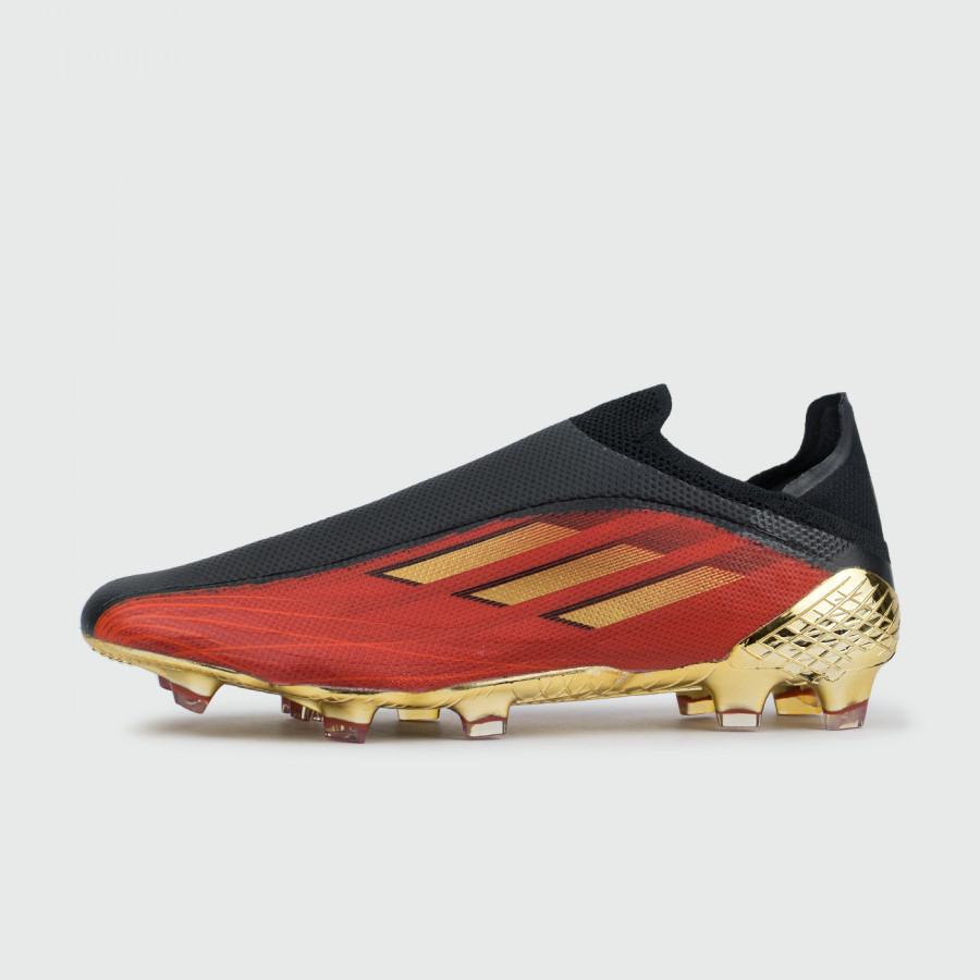 бутсы Adidas X SPEEDFLOW+ FG Red Black / Gold