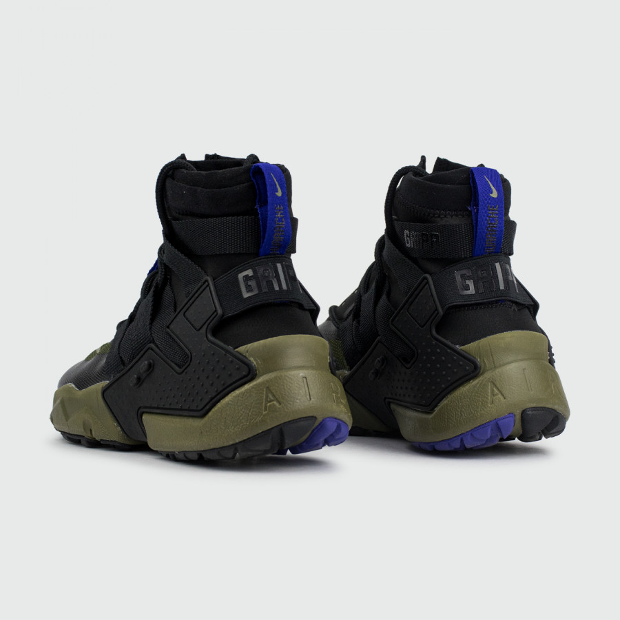 кроссовки Nike Air Huarache Gripp Wmns Black / Green