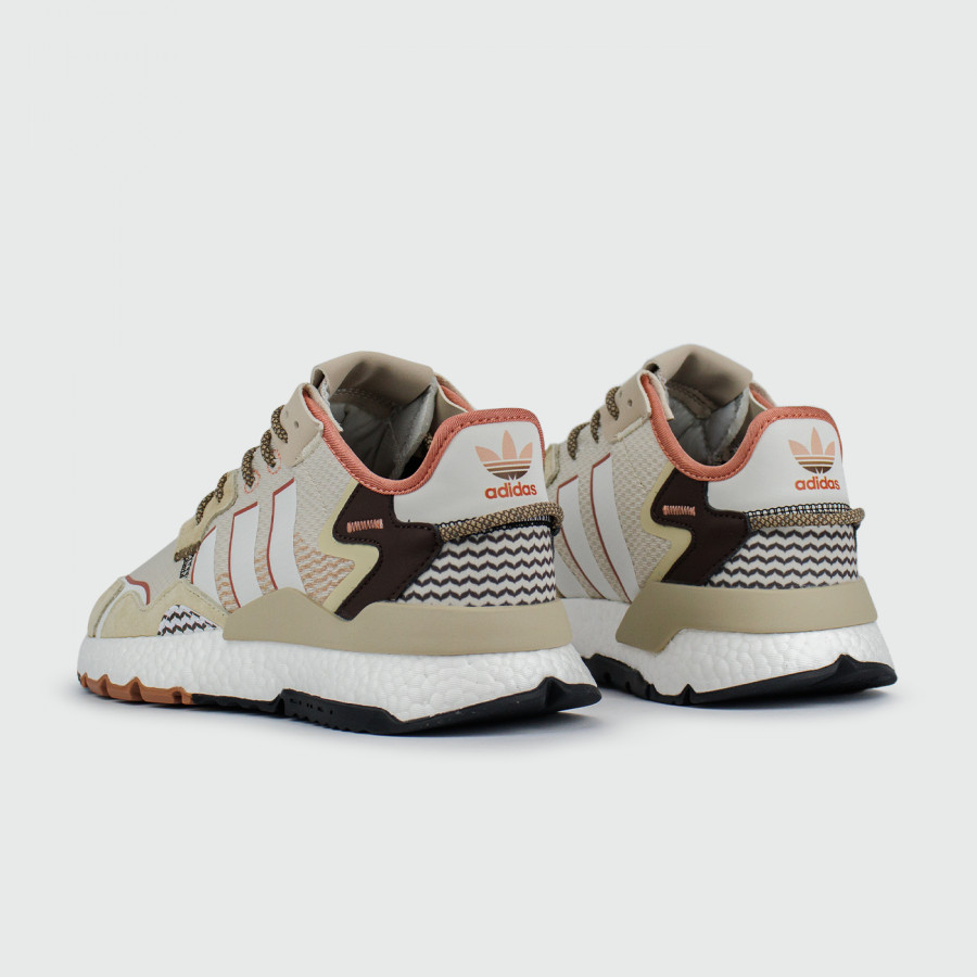 кроссовки Adidas Nite Jogger Beige / Wh.
