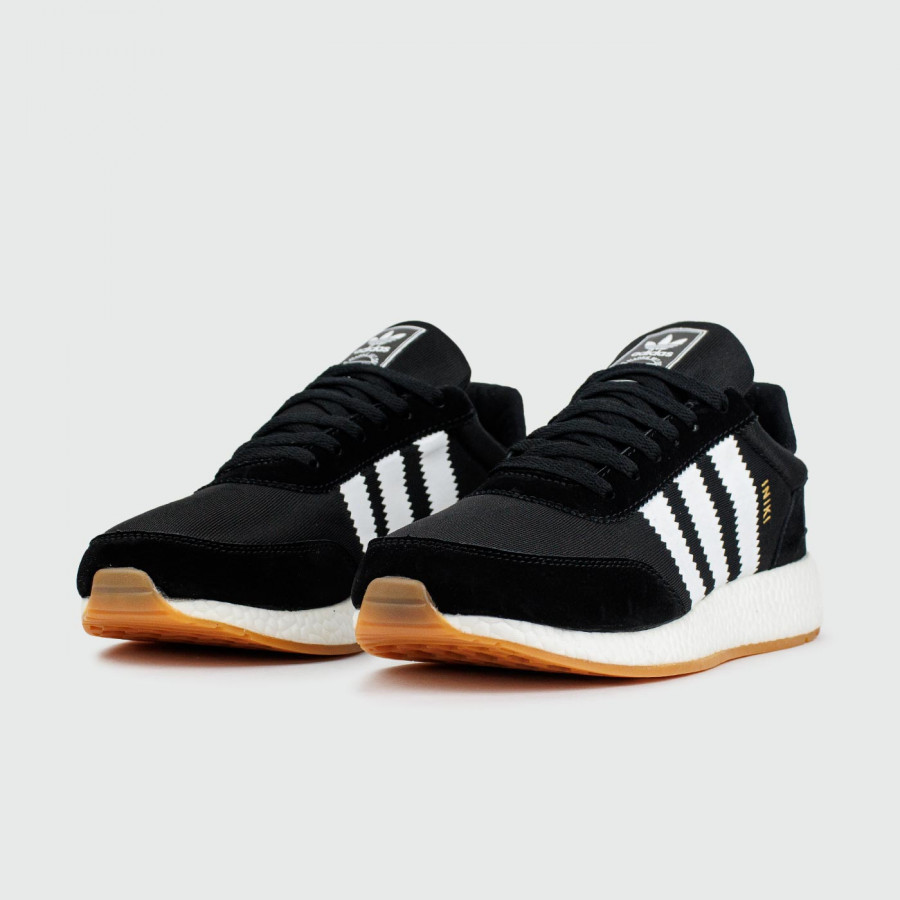 кроссовки Adidas Iniki Runner Boost Black / White / Wh. Str