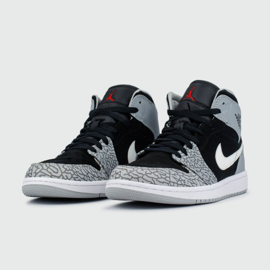кроссовки Air Jordan 1 High Elephant Print