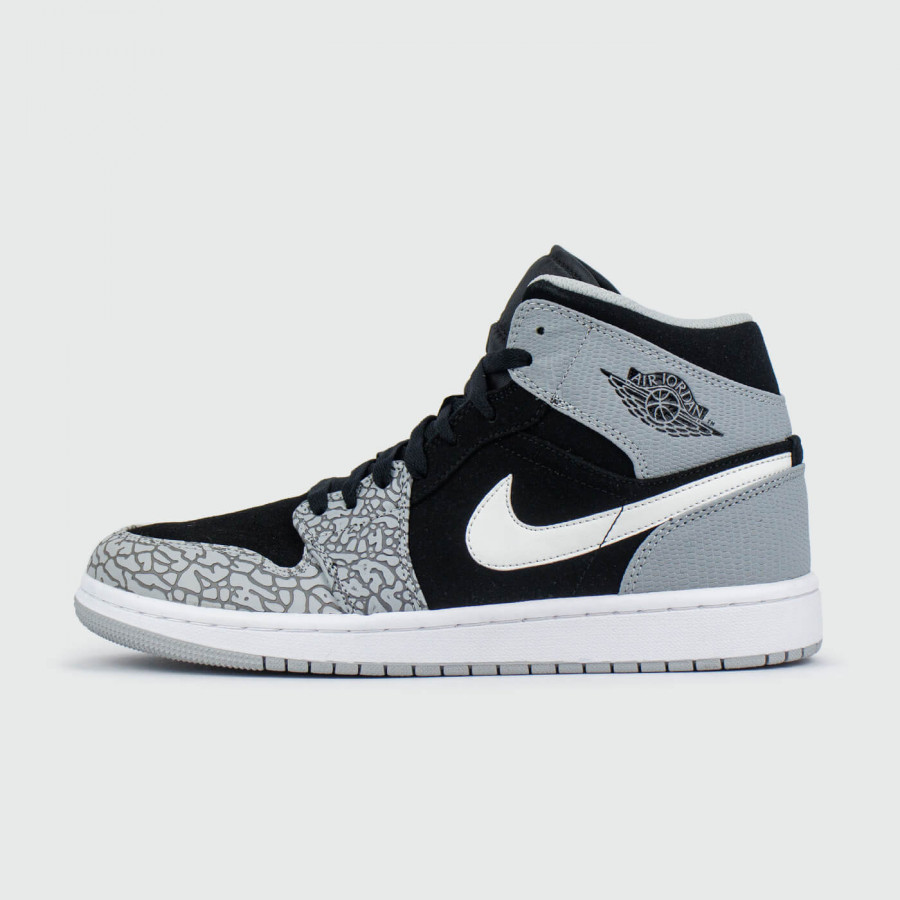 кроссовки Air Jordan 1 High Elephant Print