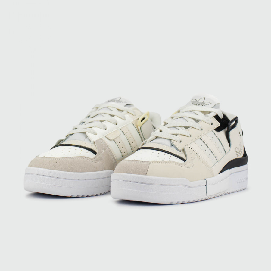 кроссовки Adidas Forum Low White / Black new Wmns