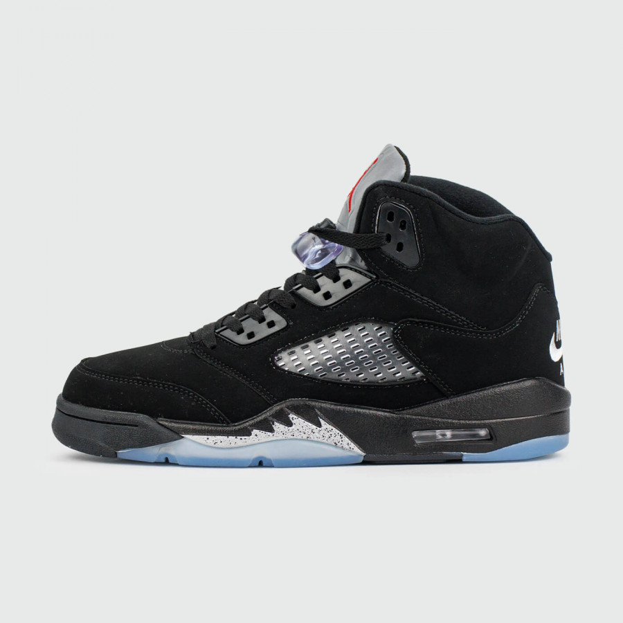 кроссовки Nike Air Jordan 5 Black Silver