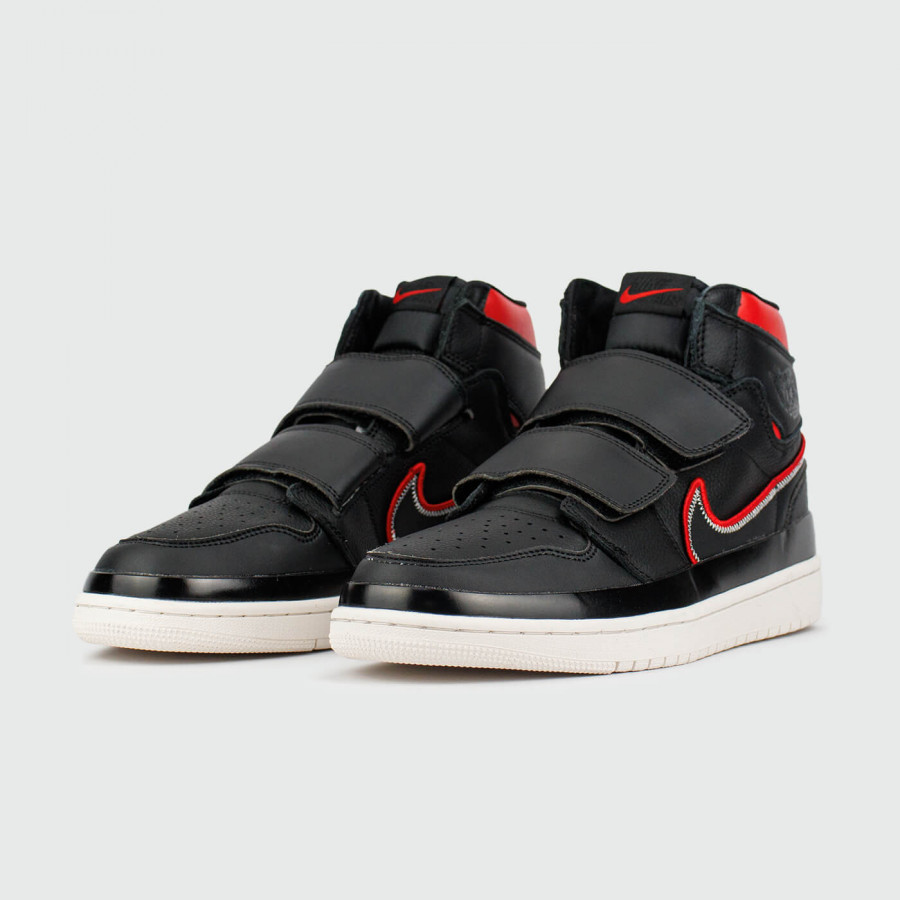 кроссовки Nike Air Jordan 1 High Double Strap Black Red