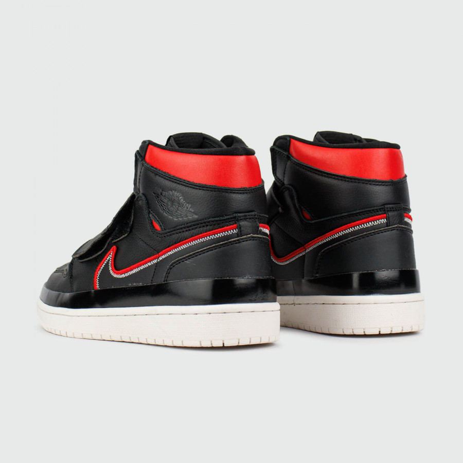 кроссовки Nike Air Jordan 1 High Double Strap Black Red