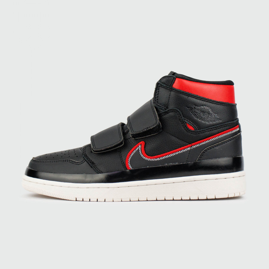 кроссовки Nike Air Jordan 1 High Double Strap Black Red
