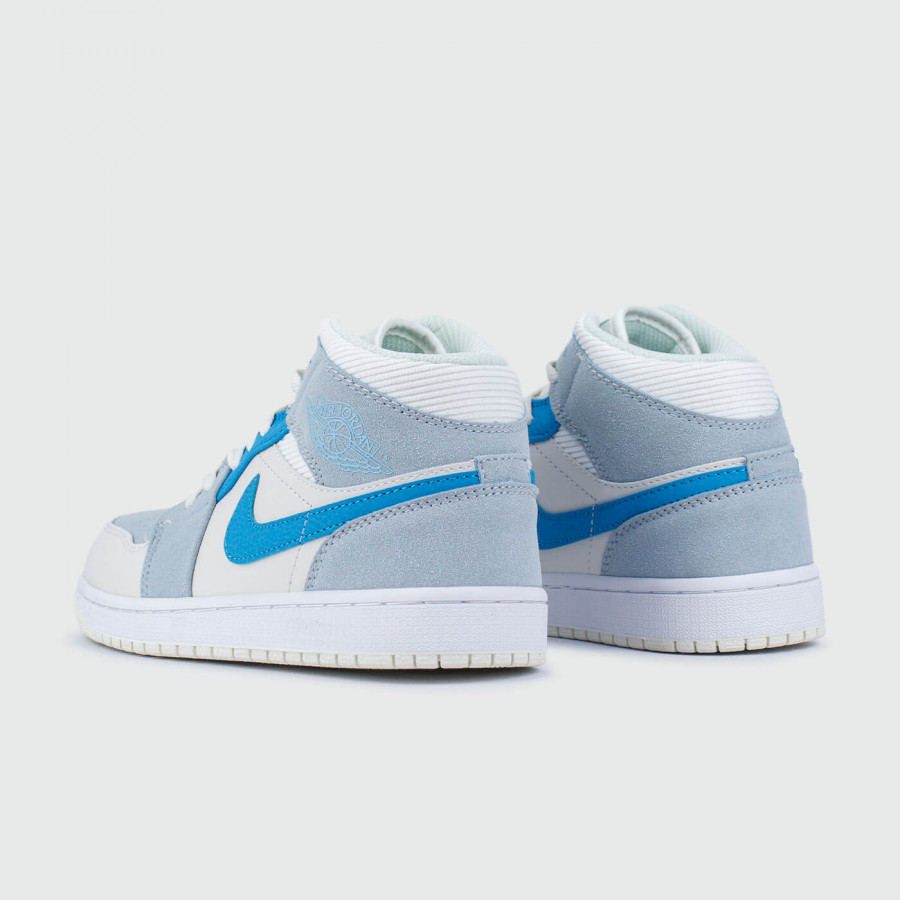 кроссовки Nike Air Jordan 1 new Blue / White Wmns