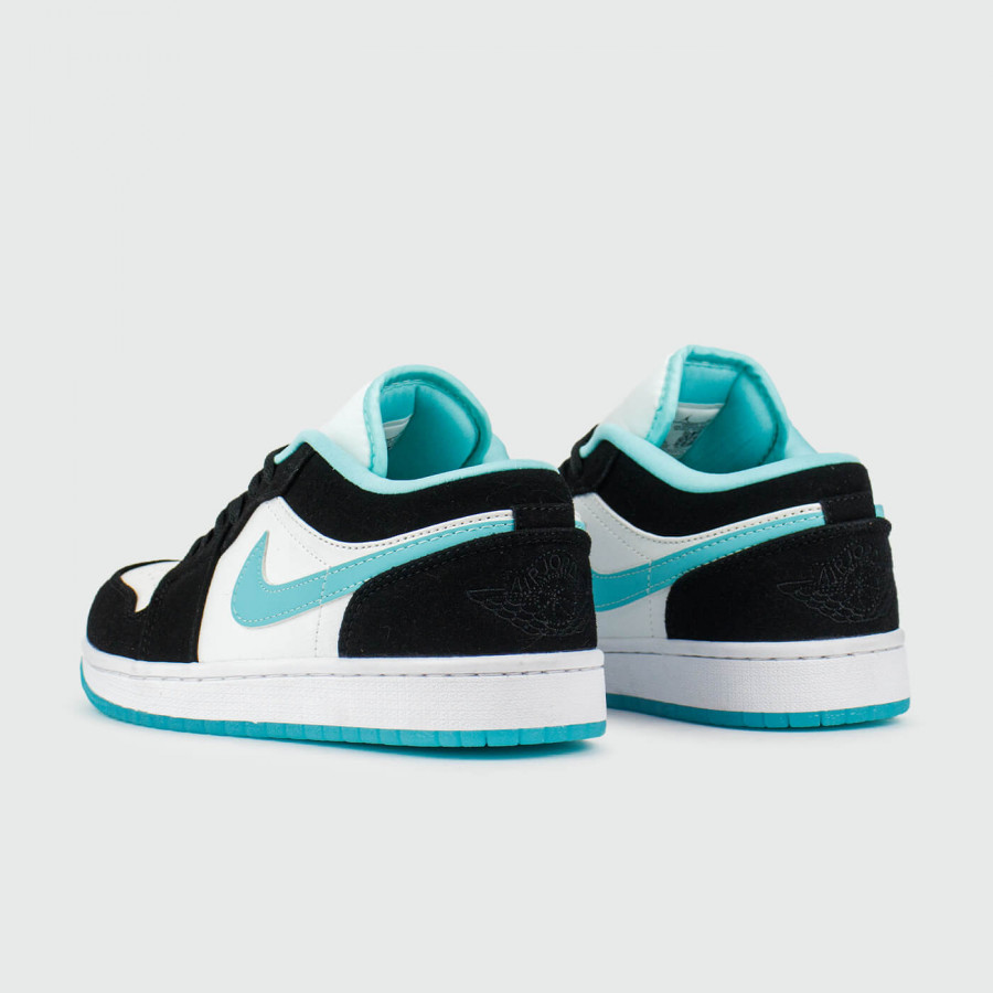 кроссовки Nike Air Jordan 1 Low White Black Mynt Sw. Wmns