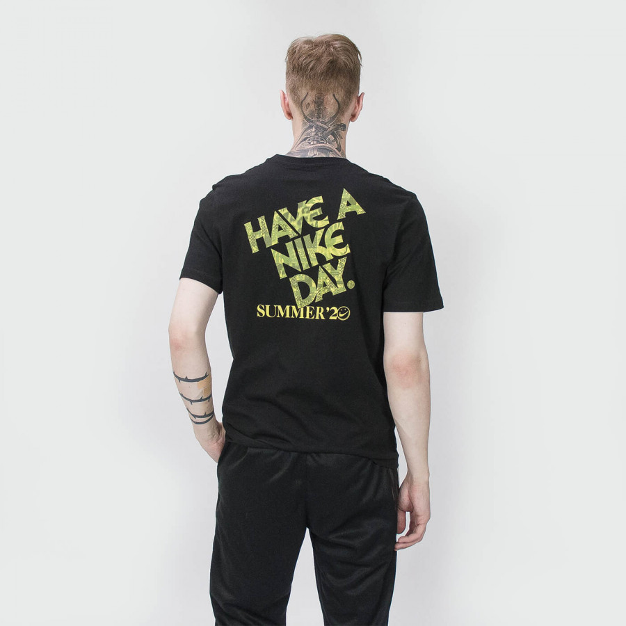 футболка Nike Black Ball Yellow