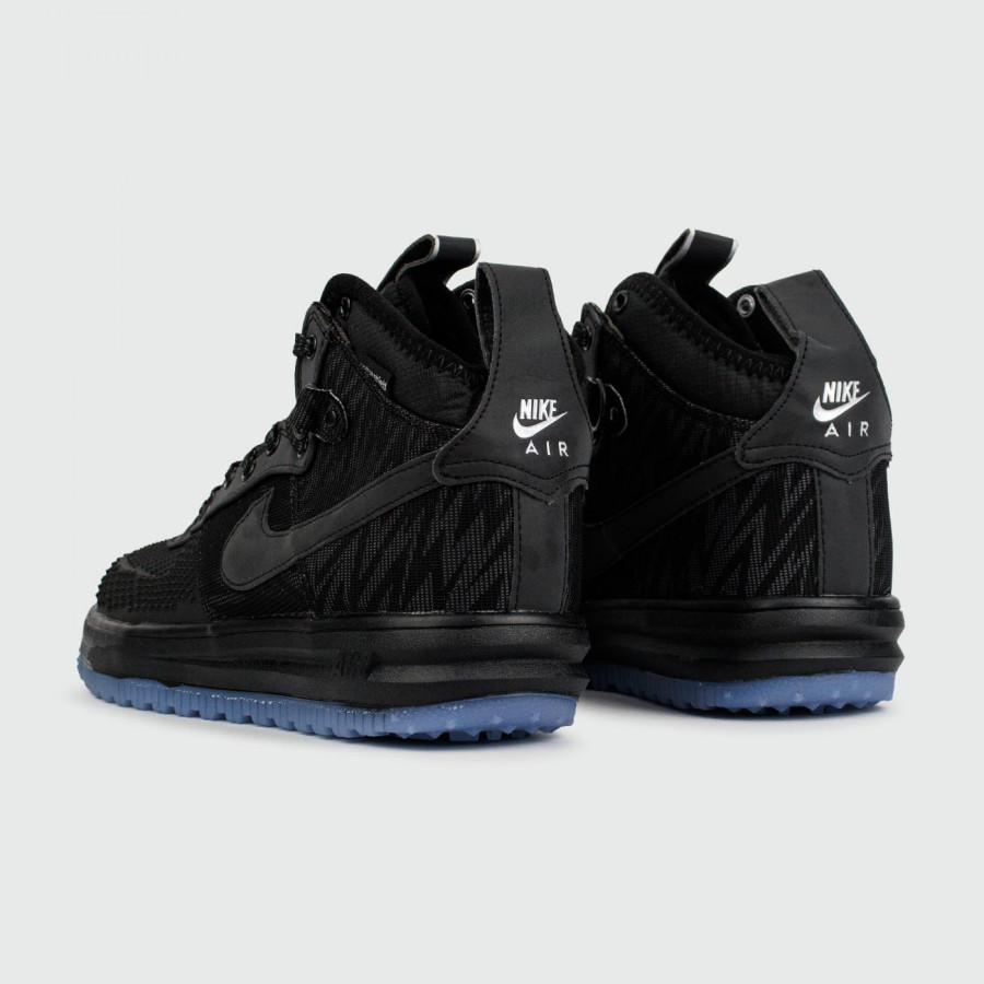 кроссовки Nike Lunar Force 1 Duckboot Black Blue