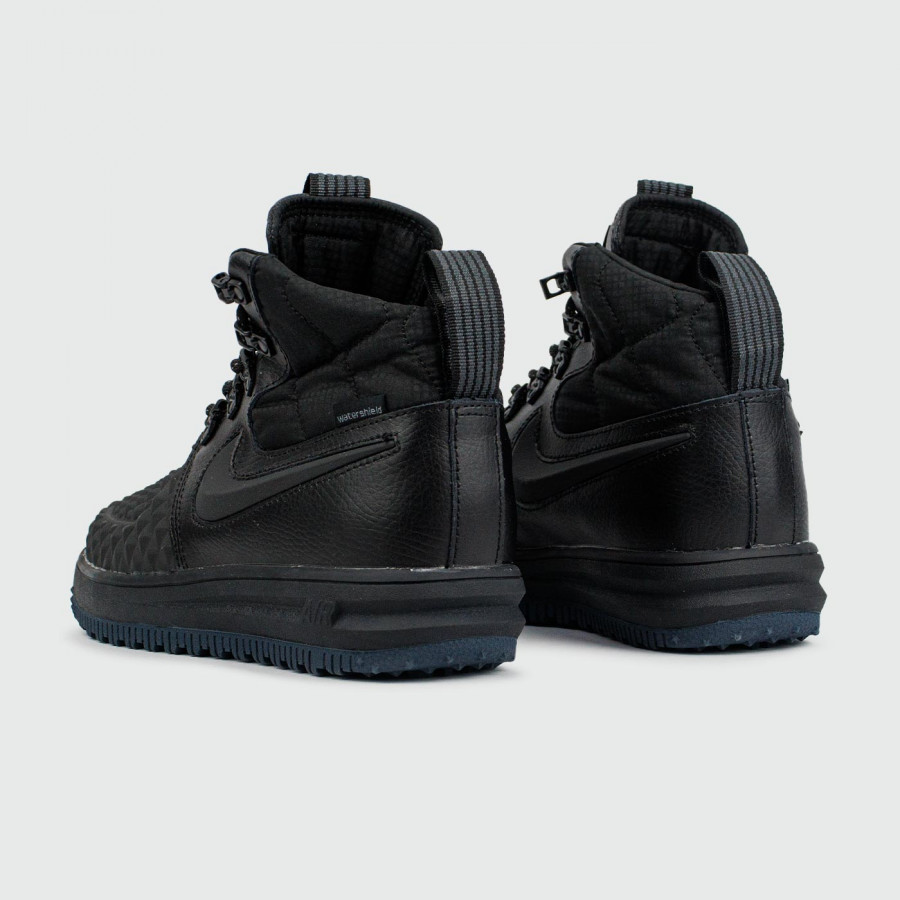 кроссовки Nike Lunar Force 1 Duckboot 17 Triple Black Wmns