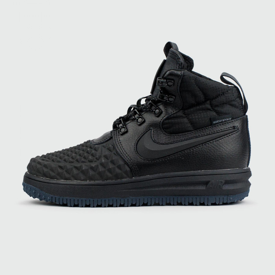 кроссовки Nike Lunar Force 1 Duckboot 17 Triple Black Wmns
