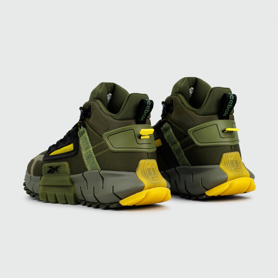кроссовки Reebok Zig Kinetica Mid Green