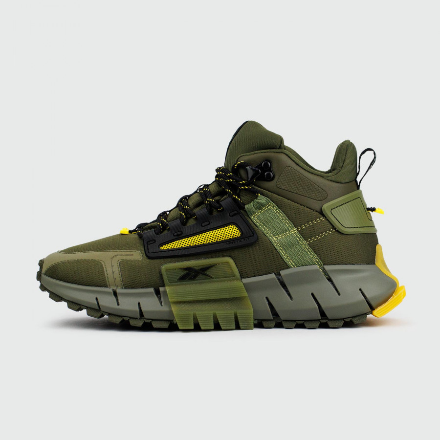 кроссовки Reebok Zig Kinetica Mid Green