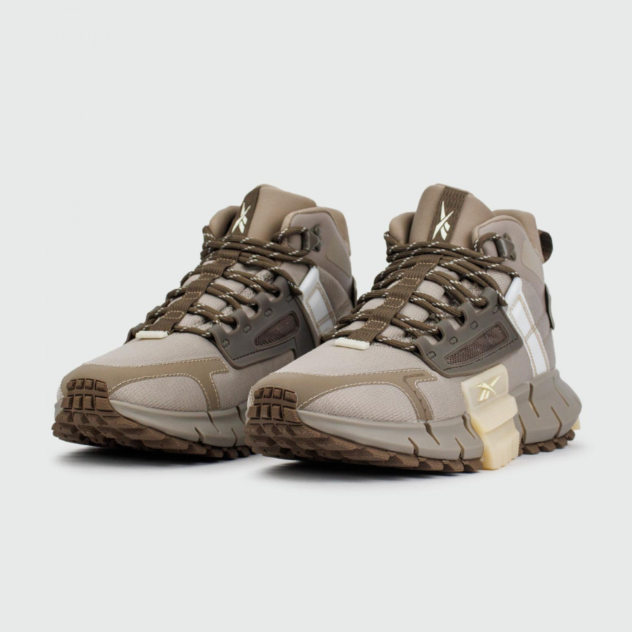 кроссовки Reebok Zig Kinetica Mid Beige