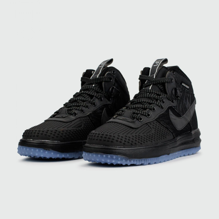 кроссовки Nike Lunar Force 1 Duckboot Black Blue