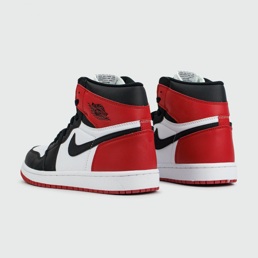 кроссовки Nike Air Jordan 1 Black Toe