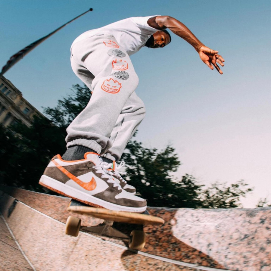 кроссовки Nike SB Dunk Low x Crushed DC Skate Shop