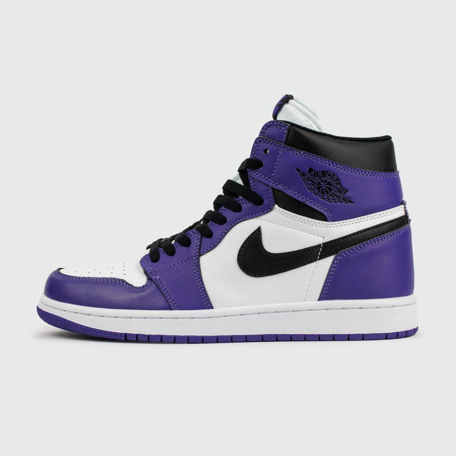 кроссовки Air Jordan 1 High Purple White