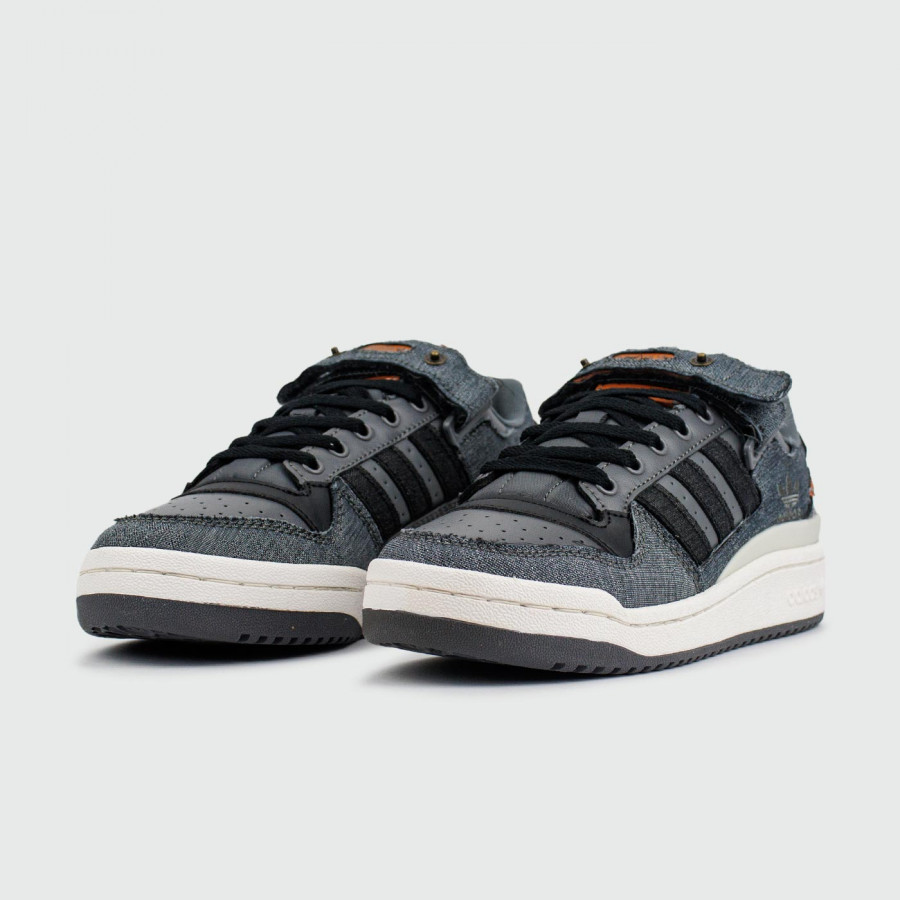 кроссовки Adidas Forum Low Grey White