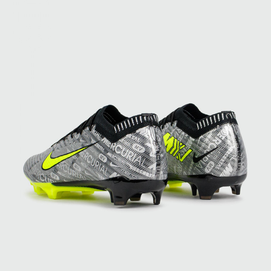 бутсы Nike Air Zoom Mercurial Vapor XV Elite FG Silver Yellow