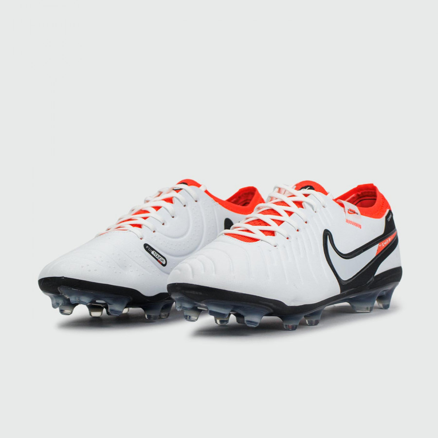 бутсы Nike Tiempo Legend 10 Pro FG White Black