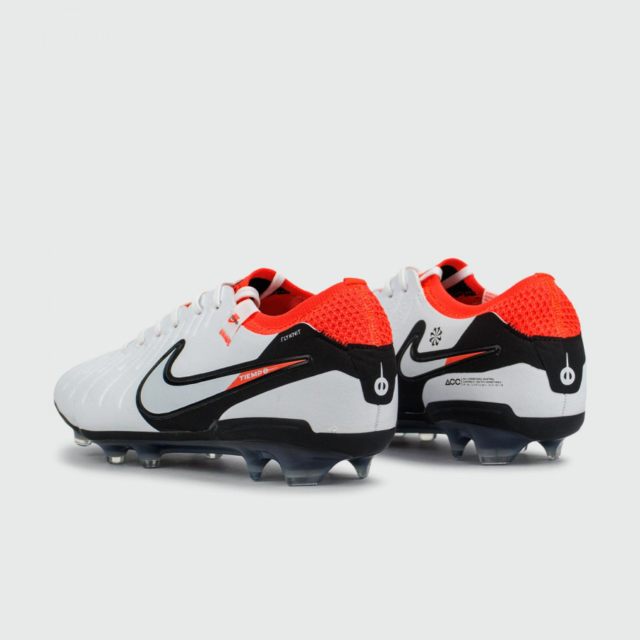 бутсы Nike Tiempo Legend 10 Pro FG White Black