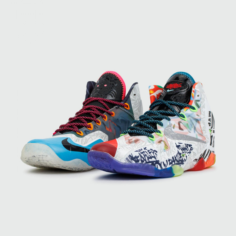 кроссовки Nike Lebron 11 What The without