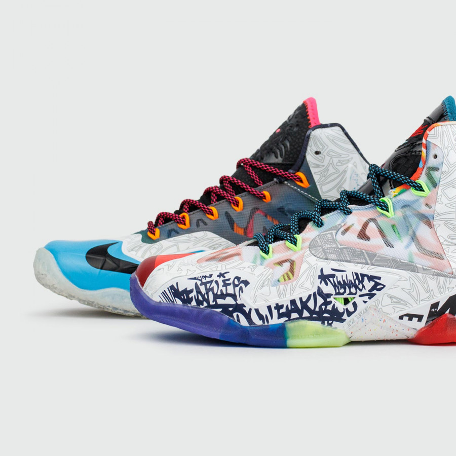 кроссовки Nike Lebron 11 What The without