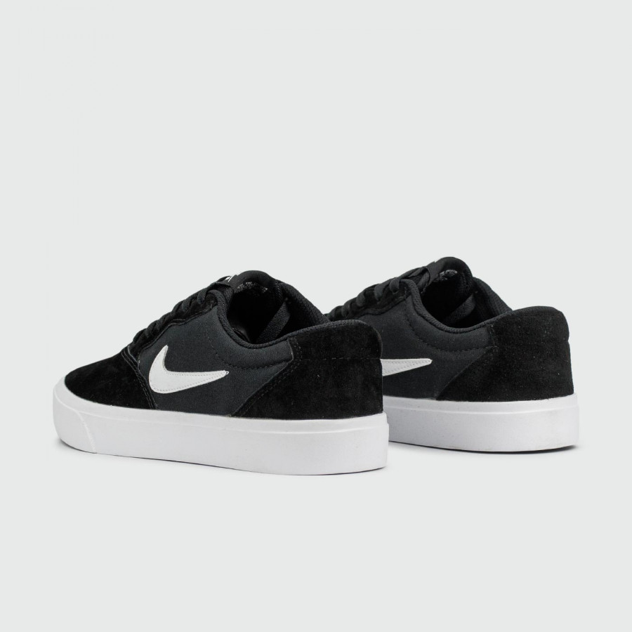 кеды Nike SB Chron Suede Black White Wmns