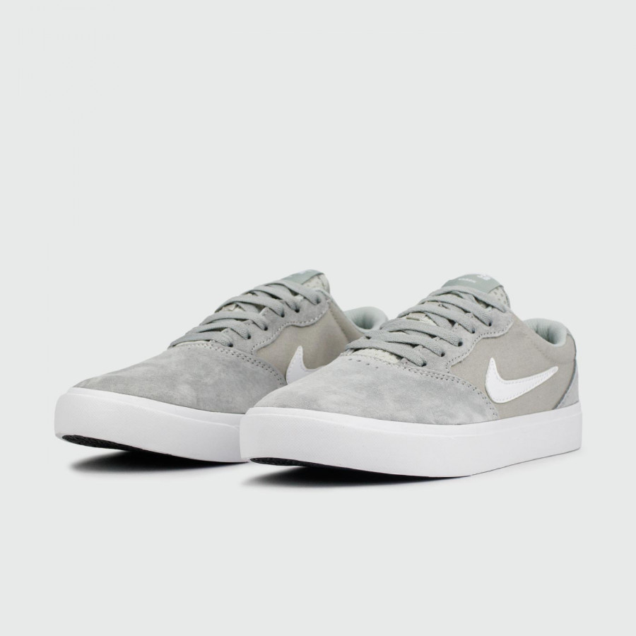 кеды Nike SB Chron Suede Grey White