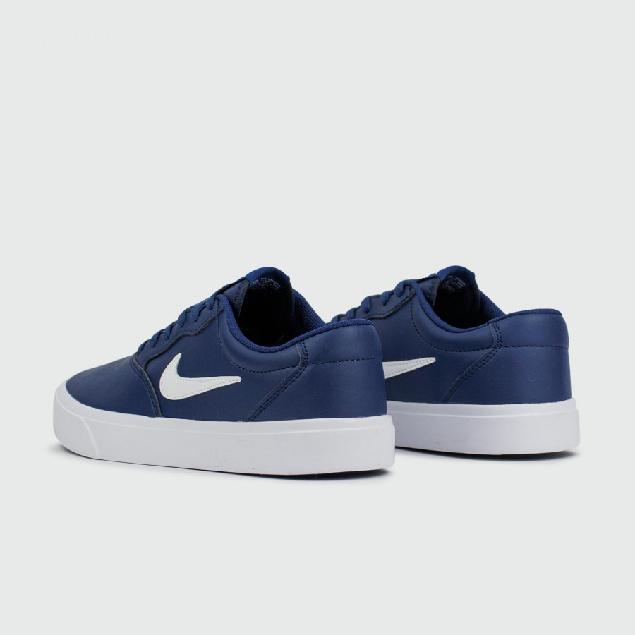 кеды Nike SB Chron Leather Blue White