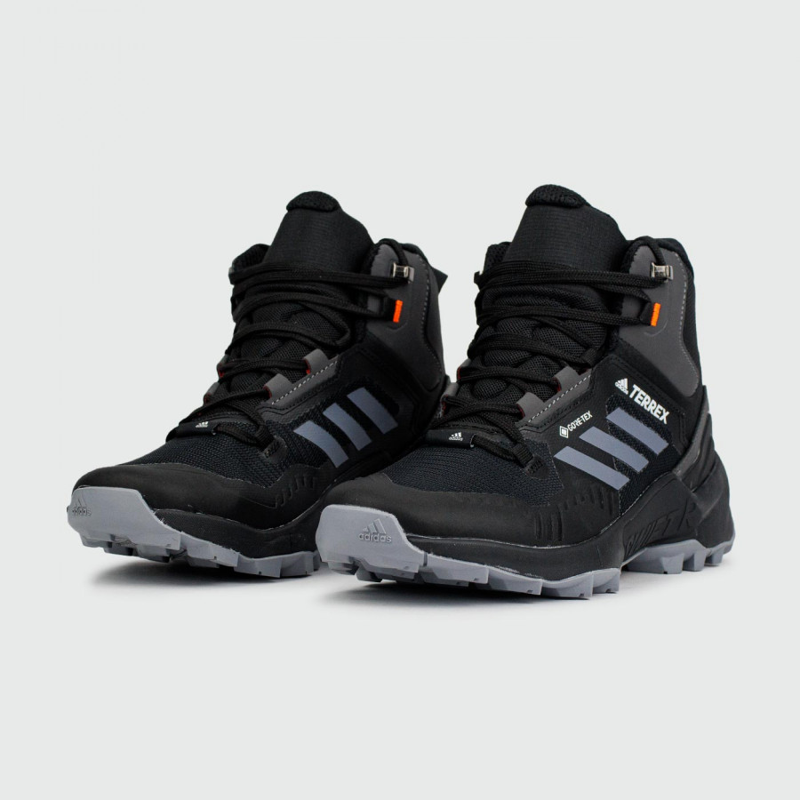 ботинки Adidas Terrex Swift R3 MID Black Grey Ftwr.