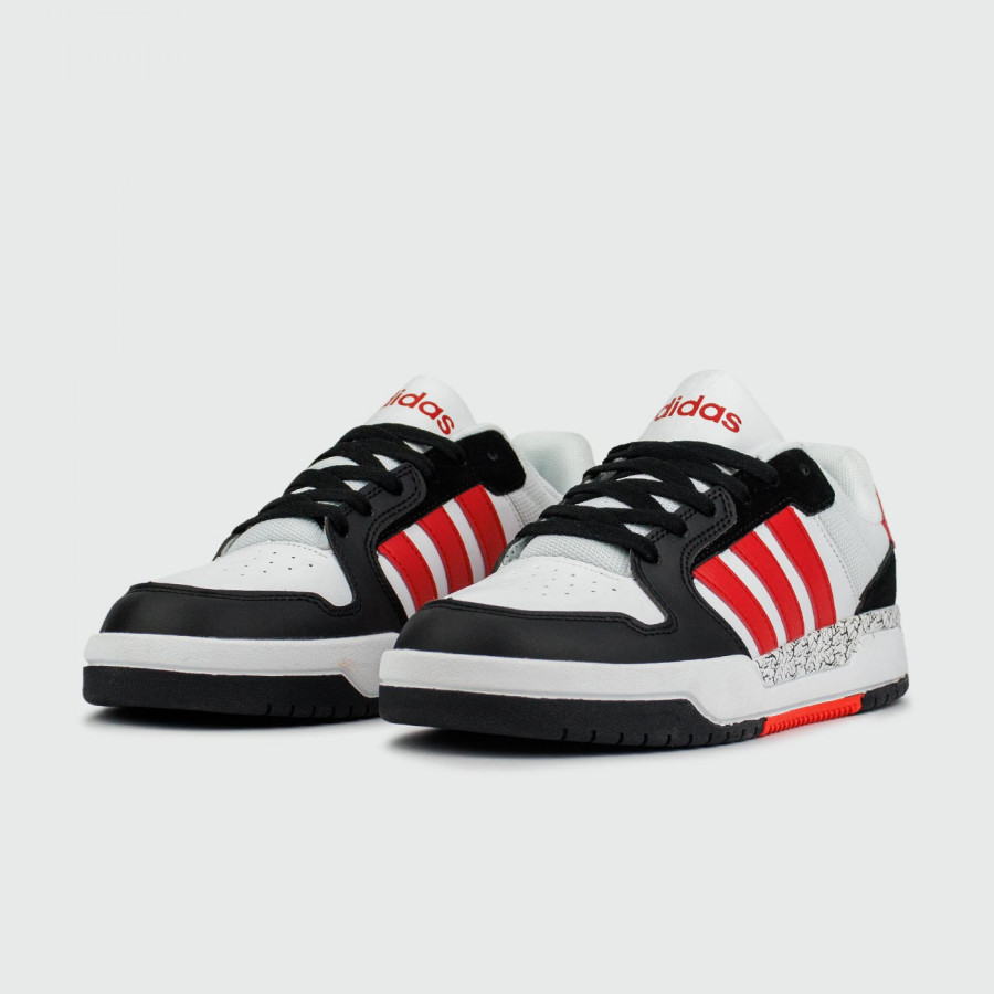 кроссовки Adidas ENTRAP Black White Red