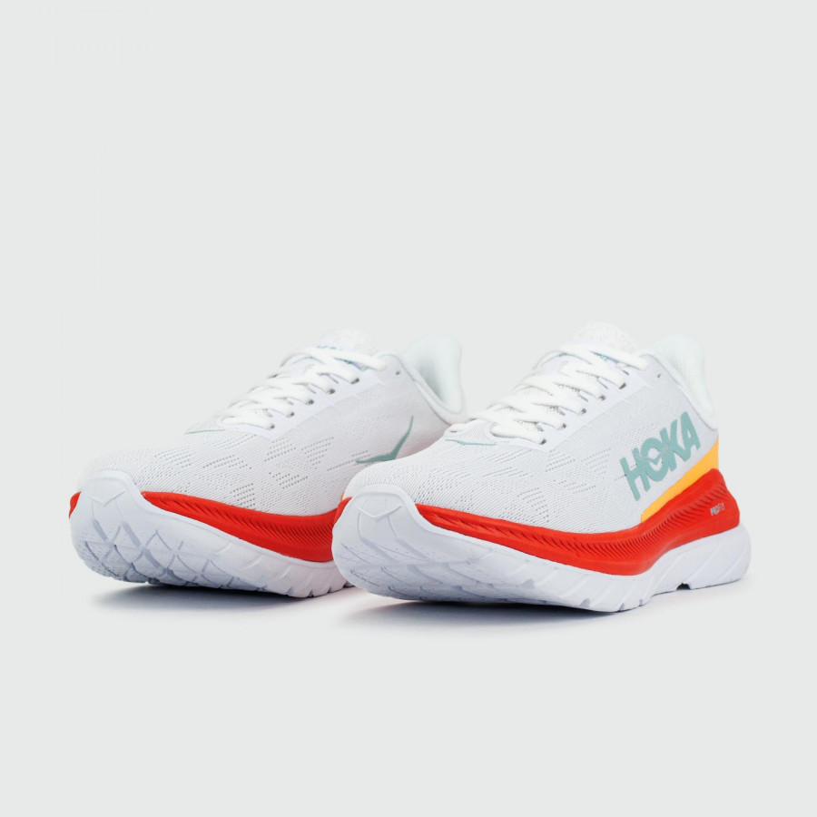 кроссовки Hoka Mach 4 White Red