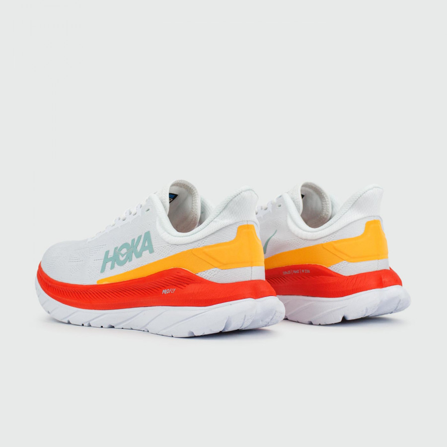 кроссовки Hoka Mach 4 White Red
